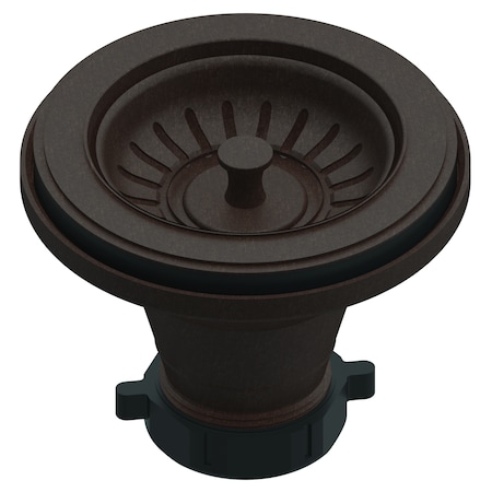 Newport Brass Large Basket Strainer Set in Venetian Bronze 122LS-VB